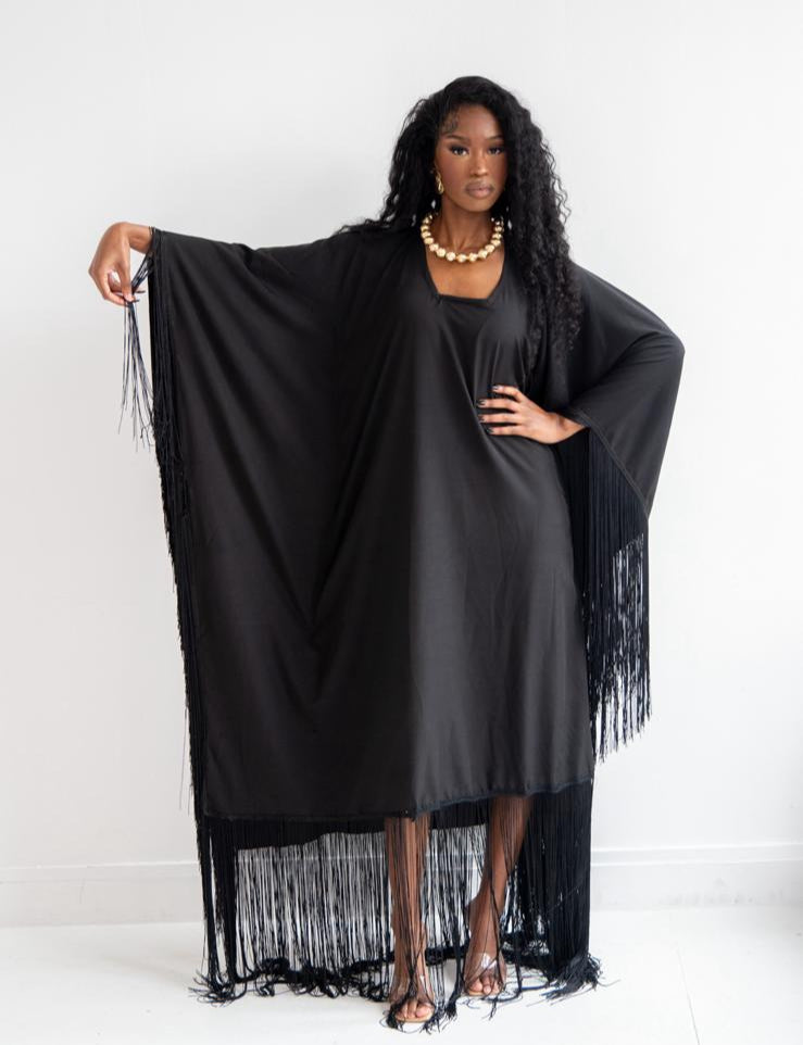 Dulci Frange Dress - Sophistication
