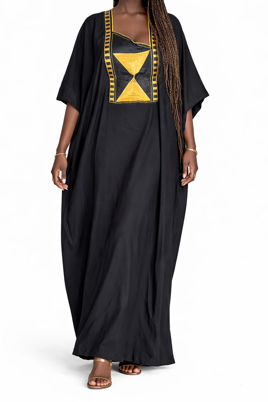 Fatim Boubou – boubou africain léger et élégant Maison Kemeti
